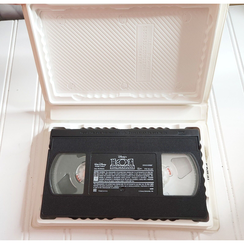 6 WALT DISNEY Masterpiece VHS tapes Fantasia Snow White Poppins FOX Anastasia - Picture 6 of 8